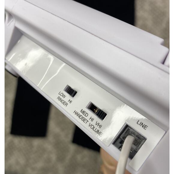 Big Number Button Telephone Adjustable Volume for Seniors Corded Landline Phone - Picture 3 of 3